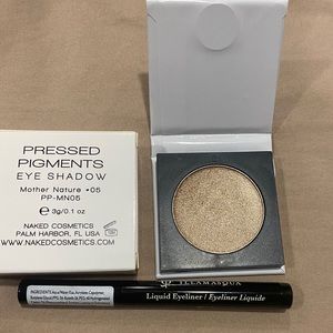 New Naked Cosmetics Eyeshadow & Eyeliner Combo